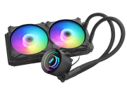 AIGO DX240 V2.6 1700/1851/1200/AM5/ 240 mm ARGB Siyah Sıvı Soğutma