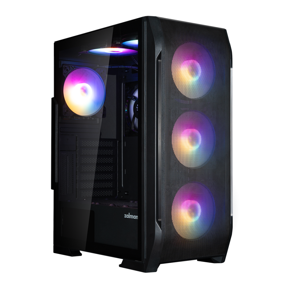 ZALMAN N7 Plus V2, 700W 80+, Mesh Panel, Tempered Glass, 6x120mm RGB Fan, ATX GAMING KASA