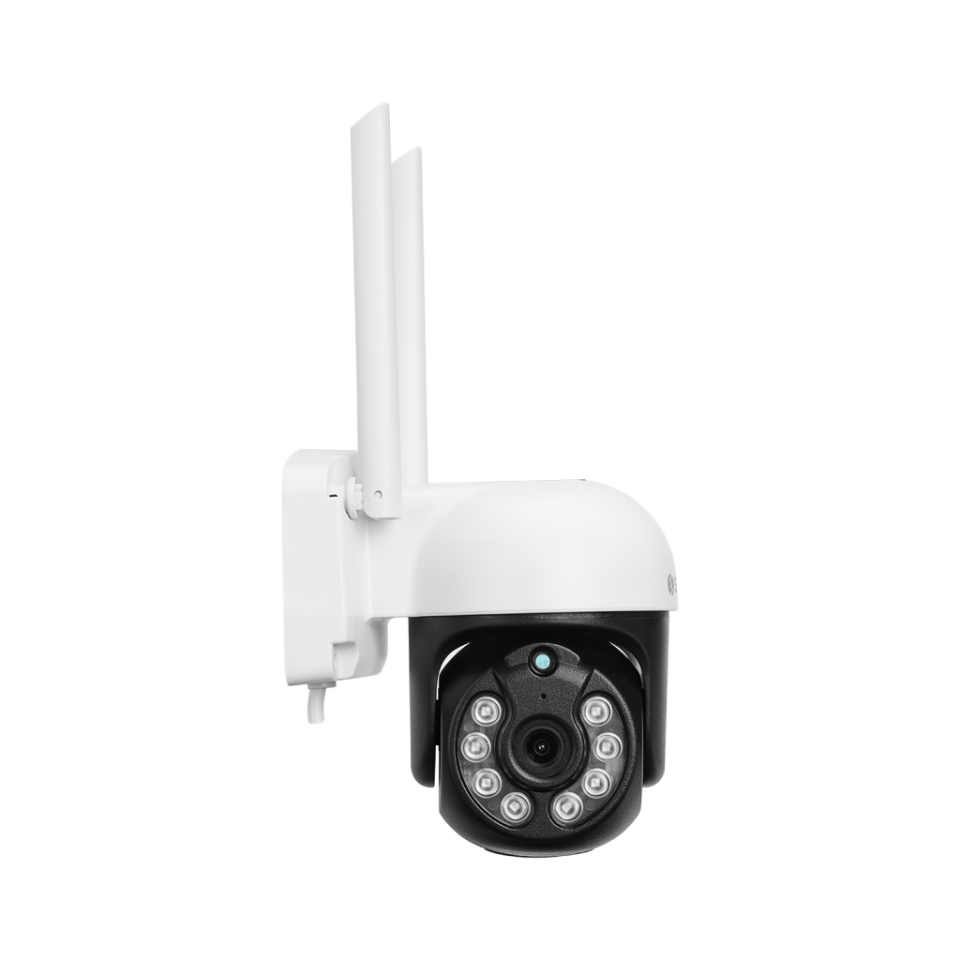 S-LINK SL-PTZ01, Akıllı Güvenlik Kamerası, WiFi, 3Mpix, 2,8mm Lens, 25m. Gece Görüşü, Hareket algılama, İki Yönlü Ses, Micro SD Kartlı, TUYA Yazılım