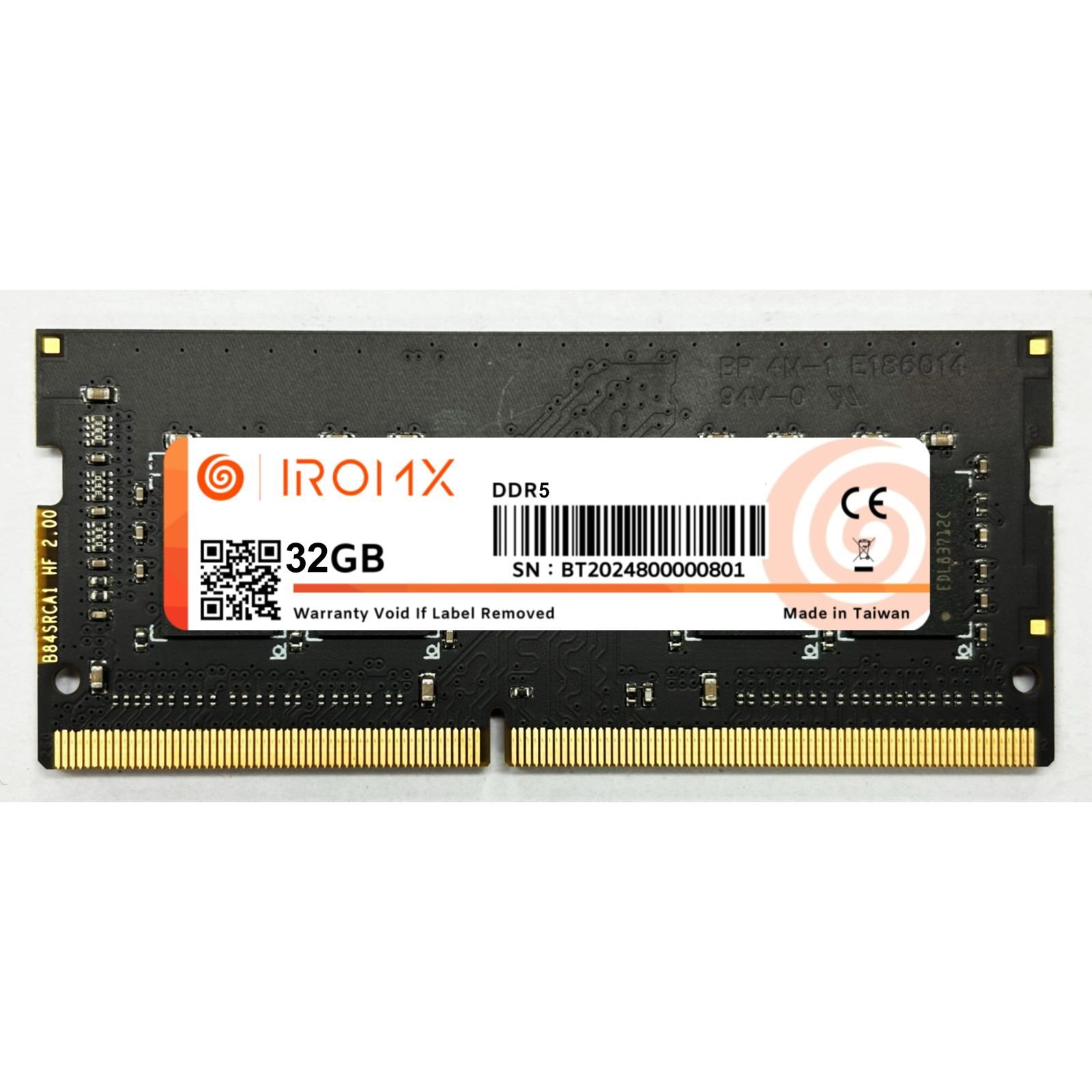 IROMX 32GB 5600MHz DDR5 SAMSUNG CHIP NOTEBOOK RAM BULK