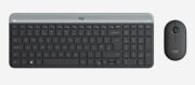 LOGITECH MK470 Q TR İNCE KABLOSUZ KLAVYE MOUSE SET SİYAH 920-009435