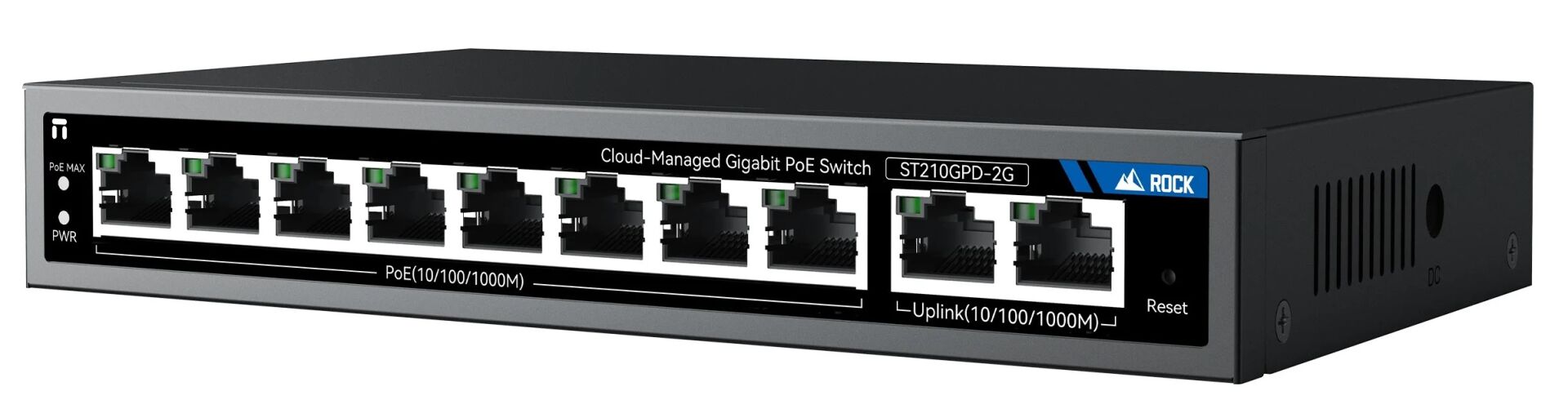 STONET ST210GPD-2G 8*10/100/1000 8 PORT POE YÖNETİLEBİLİR SWİTCH