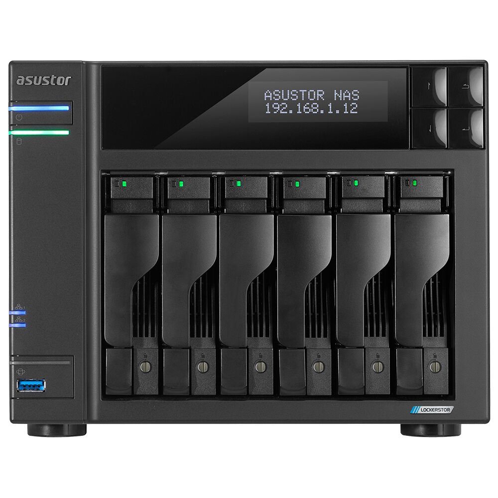 ASUSTOR AS6706T 8GB 6 BAY 1xGLAN DEPOLAMA ÜNİTESİ