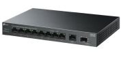 TP-LINK OMADA LS1210GP 10 Port Gbit 8 Port PoE+ 61W 1xGbit+1xSFP Uplink Desktop Yönetilemez Switch
