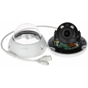 DAHUA IPC-HDBW1230R-ZS-2812-S5, 2Mpix, 2.8-12mm Motorize Lens, 40Mt Gece Görüşü, H265+, IP67, IK10, PoE, Dome, IP Kamera
