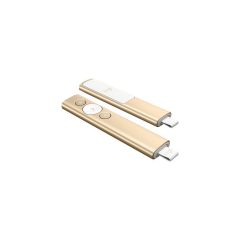 LOGITECH 910-004862, Spotlight Wireless Presenter, Sunum Cihazı (Gold)