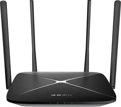 TP-LINK MERCUSYS AC12G 3× LAN, 1×WAN Port (Gigabit) 300Mbps2.4GHz+867Mbps5GHz 4xAnten Router