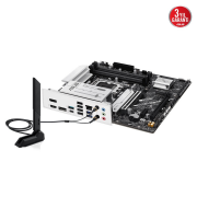 ASUS PRIME B860M-A WIFI, 4xDDR5 2x M.2, HDMI, 2xDP, Wİ-Fİ 6E, Bluetooth v5.3, Type-C, Intel Core Ultra CPU(Seri 2), LGA1851 Soket Anakart