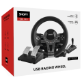 SNOPY V5H PRO, XBOX ONE S/PS4/PS3/PC/SWITCH, Direksiyon, Pedal, Vites, Titreşimli, Metalik Pro, Gaming Oyuncu Direksiyonu