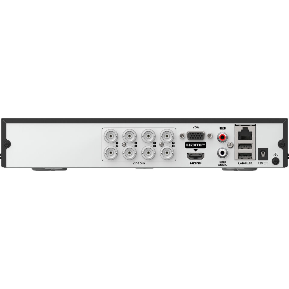 HIKVISION IDS-7208HQHI-M1/T 8 KANAL H265 PRO+ ACUSENSE HİBRİT DVR KAYIT CİHAZI