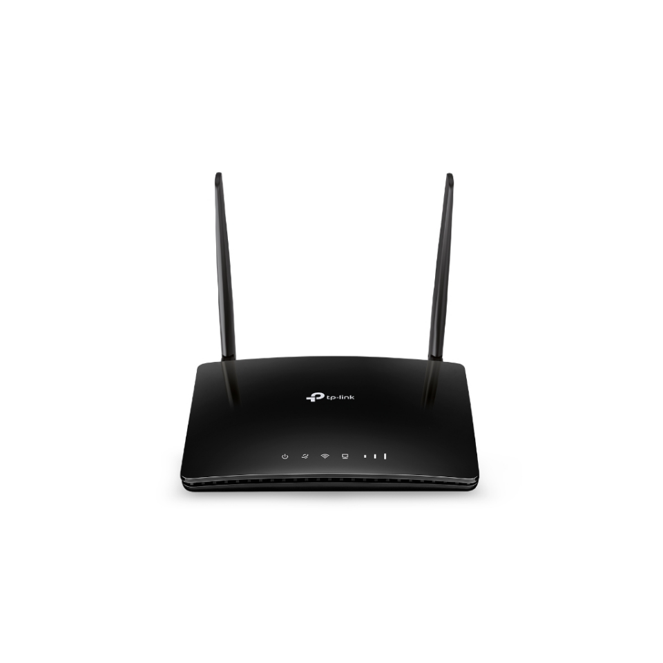 TP-LINK TL-MR150, 4Port, 300Mbps, 2,4Ghz WiFi, Masaüstü, LTE Micro Sim Kart Takılabilir 3G-4G Destekli Router