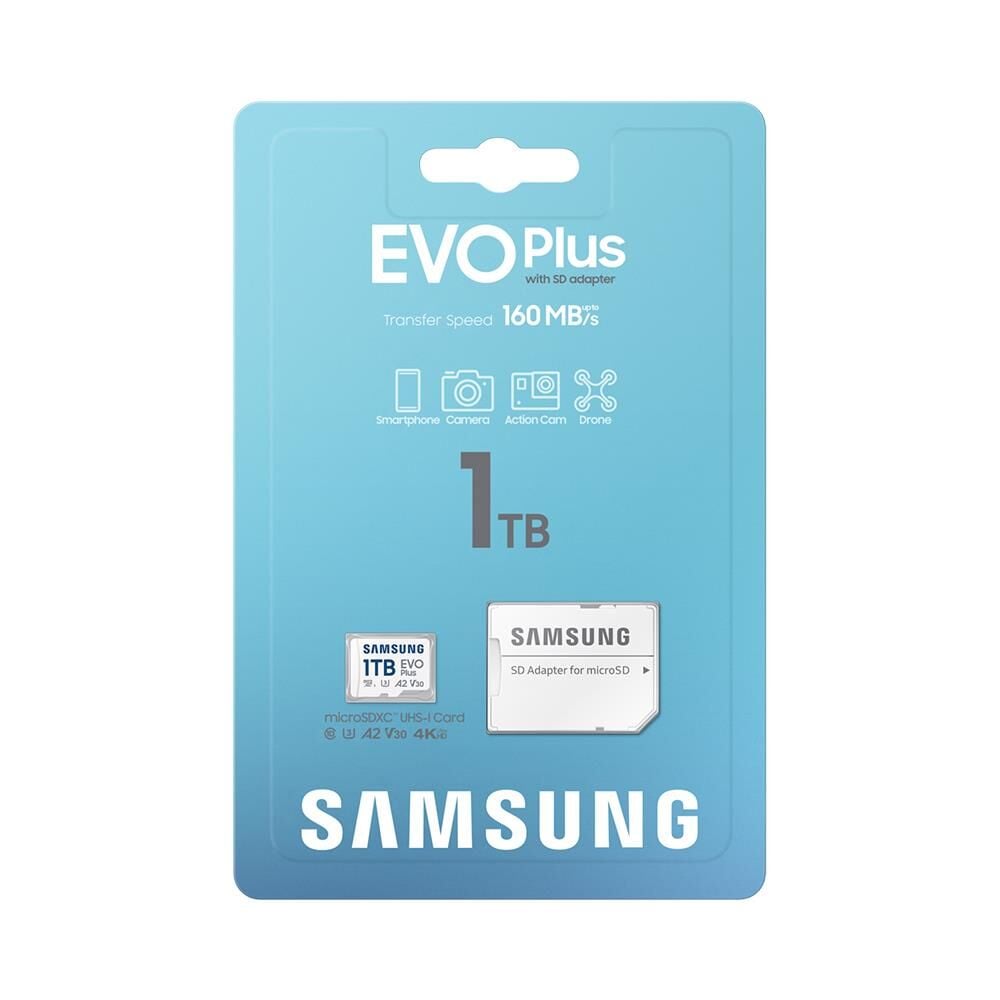 SAMSUNG EVO PLUS 1TB MICRO SD 160MB/s HAFIZA KARTI MB-MC1T0SA/APC