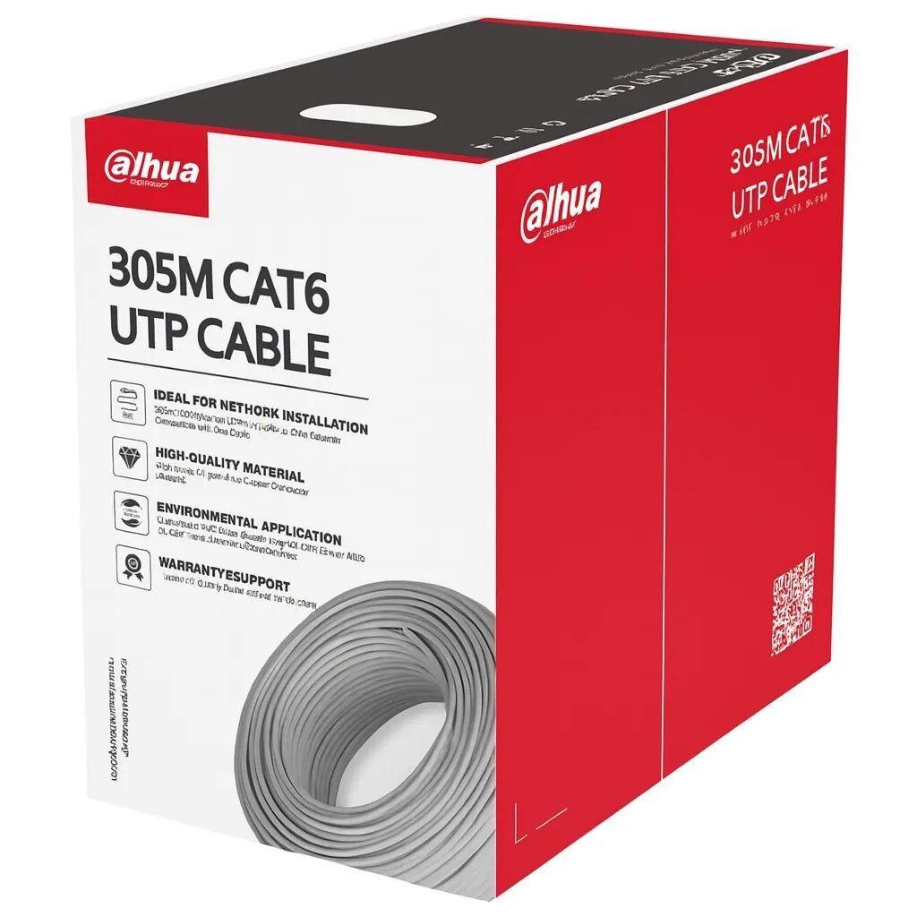 DAHUA PFM922I-6UN-C CAT6 KABLO CCA (GRİ)