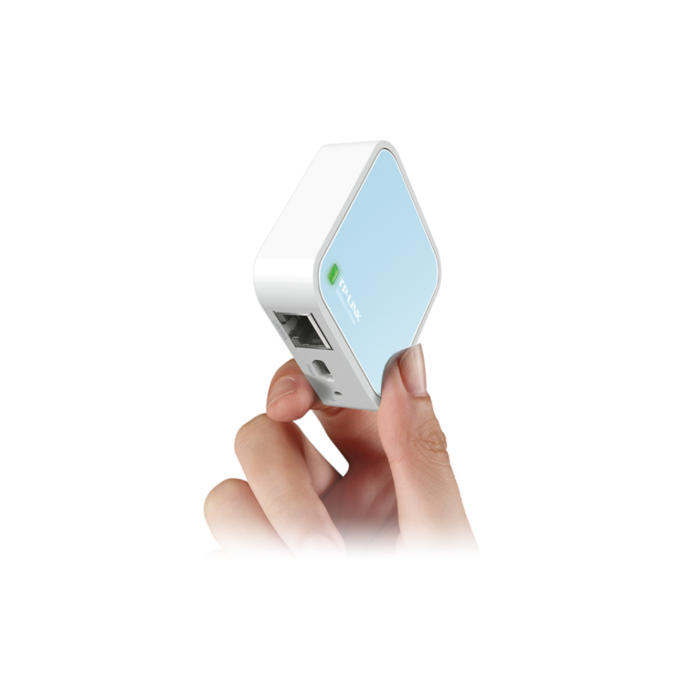 TP-LINK TL-WR802N, 1Port, 300Mbps, 2.4Ghz WiFi, Taşınabilir, Megabit, Nano, Router, Access Point, Repeater