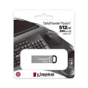 KINGSTON DTKN/512GB USB 3.2 Data Traveler Kyson Flash Disk (Siyah-Gri)