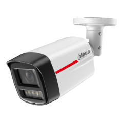 DAHUA  IPC-HFW2449TL-S-LED-PRO  4Mpix, WizColor, 2,8mm Lens,H265+, 50Mt Gece Görüşü, IP67, Dahili Mikrofon, PoE Bullet IP Kamera