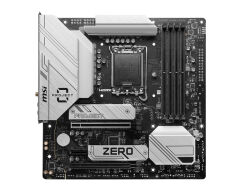 MSI B760M PROJECT ZERO DDR5 7800MHZ MATX 1700p