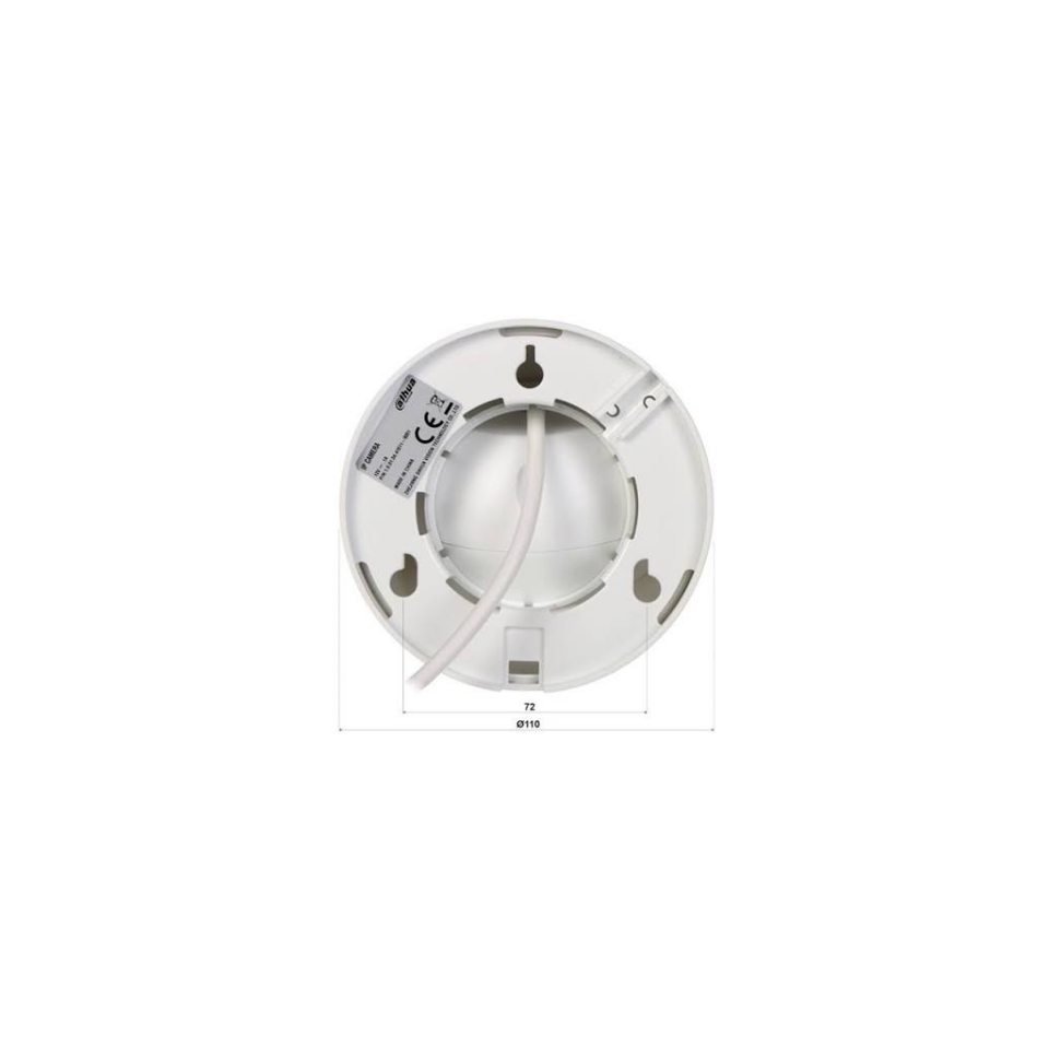 DAHUA IPC-HDW1539DA-SW-PV, 5Mpix, 2,8mm Lens H265, Dual Smart Light, IP66, Wifi, Dahili Mikrofon, Dome IP Kamera