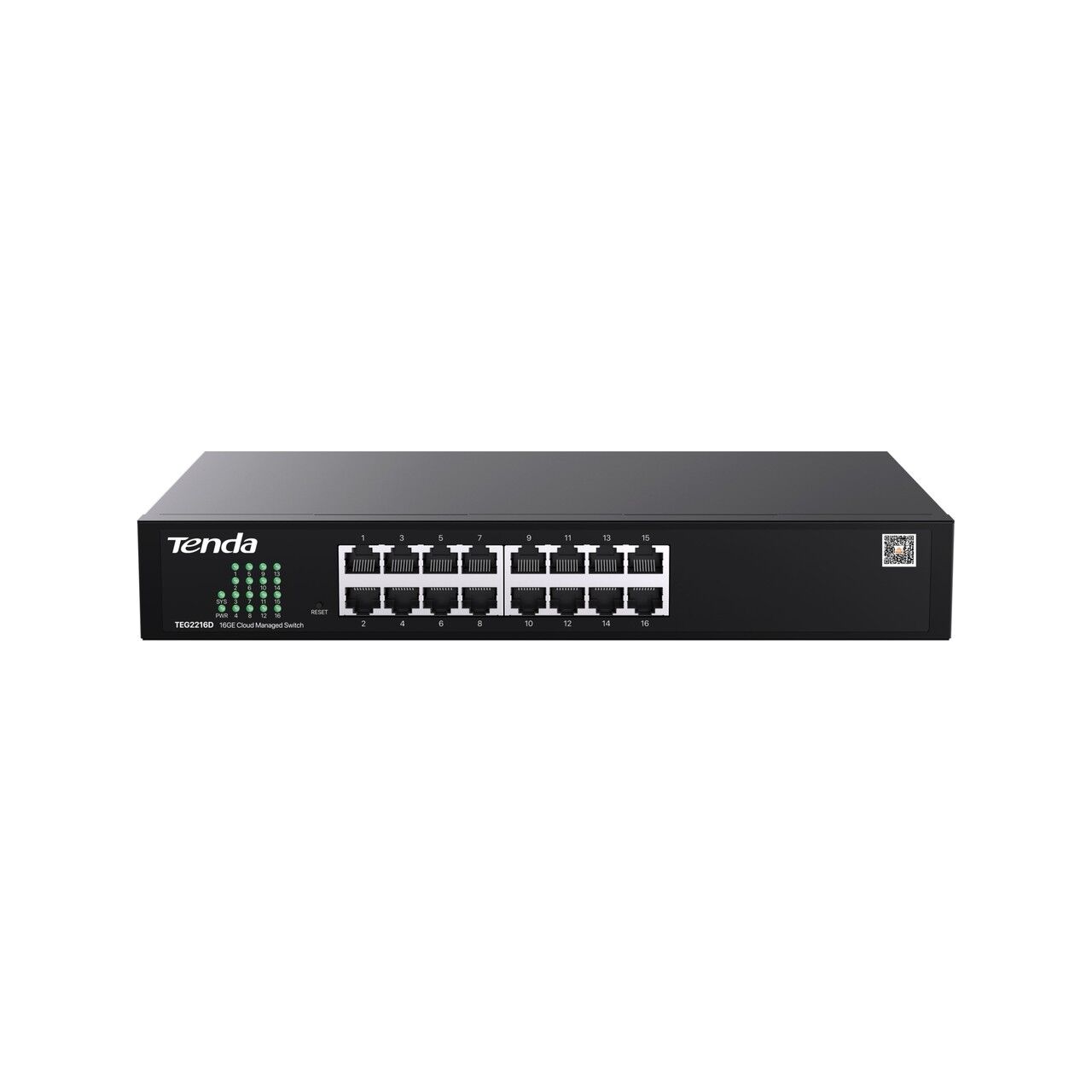 TENDA TEG2216D 16 PORT 10/100/1000 YONETILEBILIR DESKTOP SWITCH