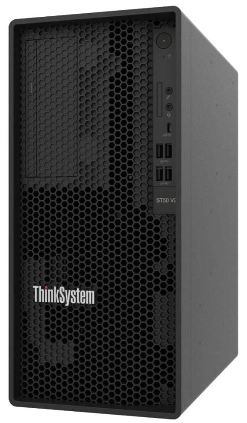 LENOVO ST50 V2 7D8JA043EA-V2 XEON E-2324G (4C) 32GB(1x32) 2x960 SSD 4U TOWER Raid 0,1 Server