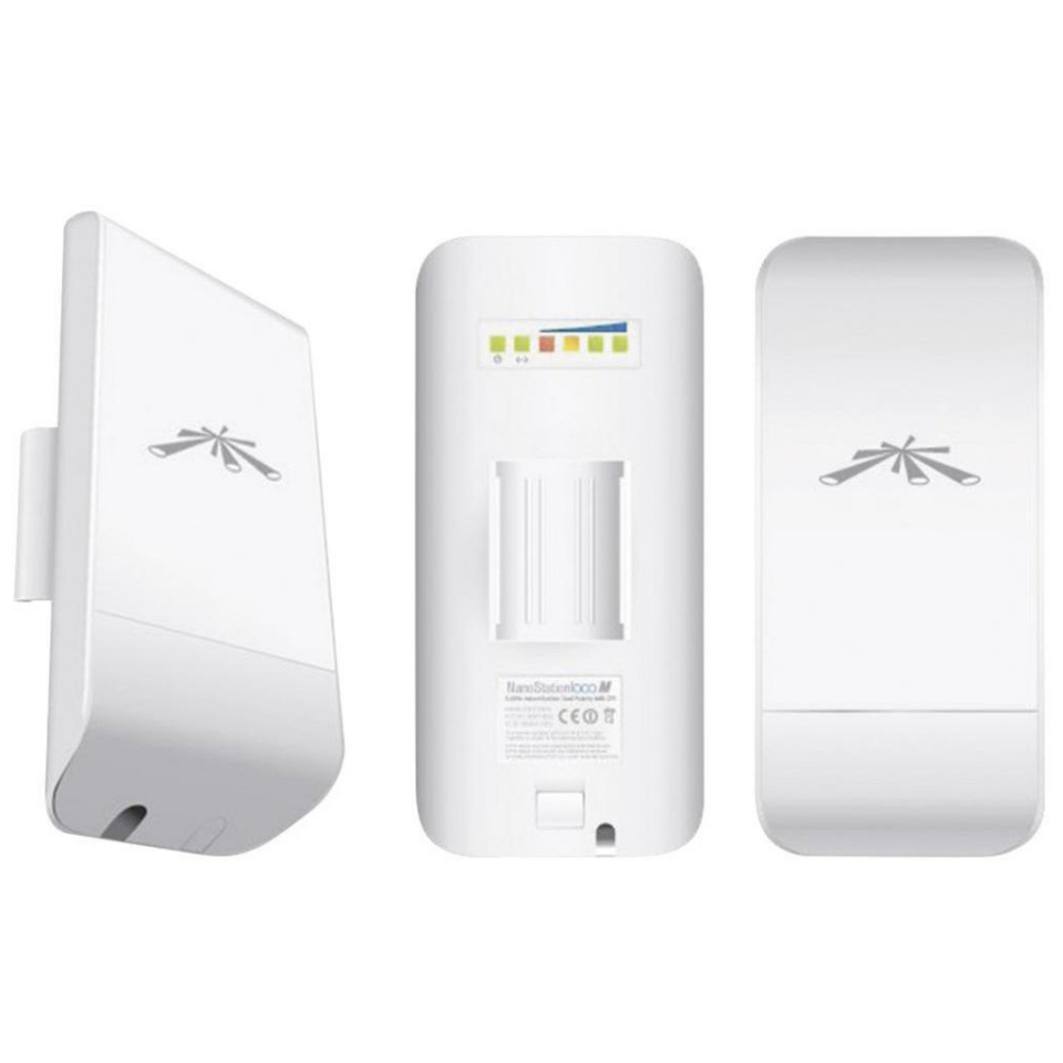 UBIQUITI LOCOM2, Nano Station, 2,4Ghz, 150Mbps, 5Km Menzil, Dış Ortam CPE