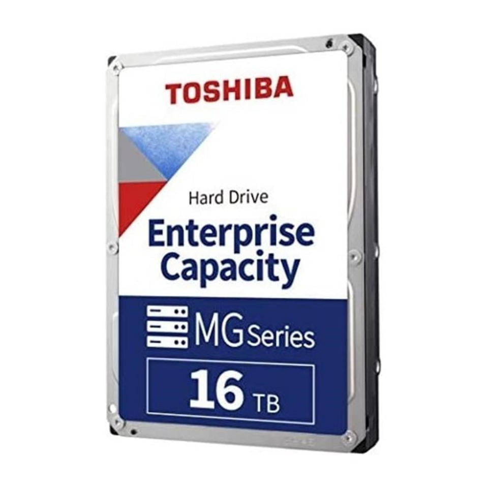TOSHIBA ENTERPRISE, MG11ACA16TE, 3.5", 16TB,  1024Mb, 7200 Rpm, 7/24 Güvenlik, Data Center, Nas, Server, HDD (Türkiye Distribütörü Garantili)