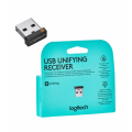 LOGITECH USB UNIFYING RECEIVER, 910-005931, USB Kablosuz Alıcı, 6 Cihaz için Tek Alıcı