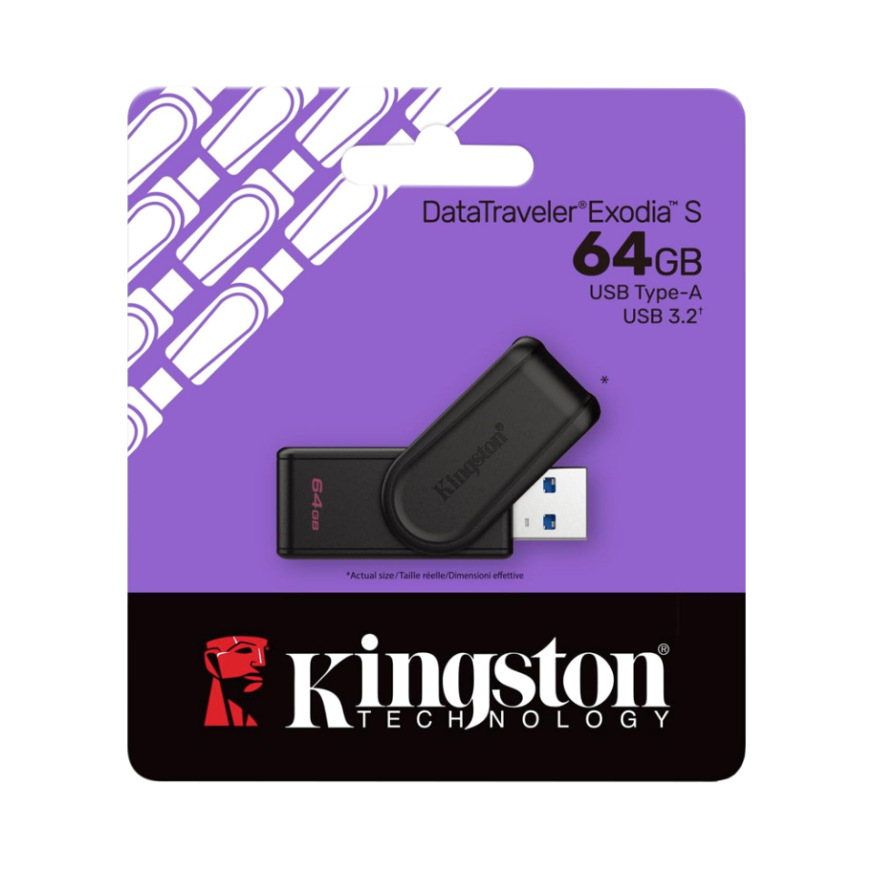 Kingston DataTraveler Exodia S DTXS/64GB 64 GB Flash Bellek