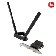 ASUS PCE-BE92BT, WIFI7, BE9400, 5764-2882-688Mbps, 6GHz-5GHz- 2.4GHz, Bluetooth 5.4, PCIe Ağ Adaptörü