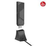 ASUS ROG USB-BE92,WIFI7, BE9400, 2882-2882-688Mbps 6GHz-5GHz-2.4GHz, 4096-QAM Desteği, WPA3 Usb Ağ Adaptörü