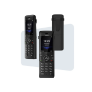 YEALINK W78H, Dect, Kablosuz IP TELEFON, Siyah, 2.4" Renkli Ekran, 30 Saat Konuşma, 400 Saat Bekleme, Bluetooth kablosuz kulaklık desteği