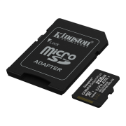 KINGSTON SDCS3/256GB, Canvas Select Plus Gen3 A1, 100Mb/s, MicroSD Kart Bellek (SD Adaptörlü)