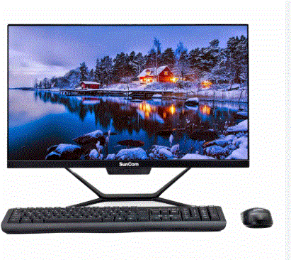 SUNCOM Nemesis SCA-112 i5-4570 16GB 512GB SSD 23.8'' Siyah DOS All in One PC