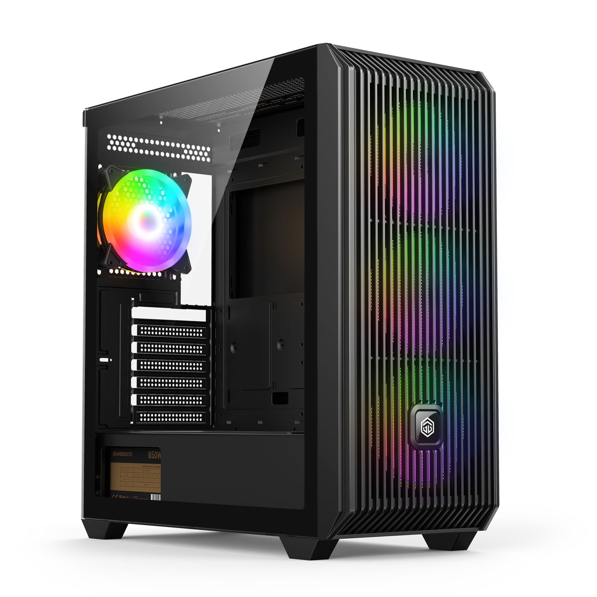 GAMEBOOSTER JBST-GBE8501B 850W 80+ Bronze Siyah Mid Tower ATX Kasa