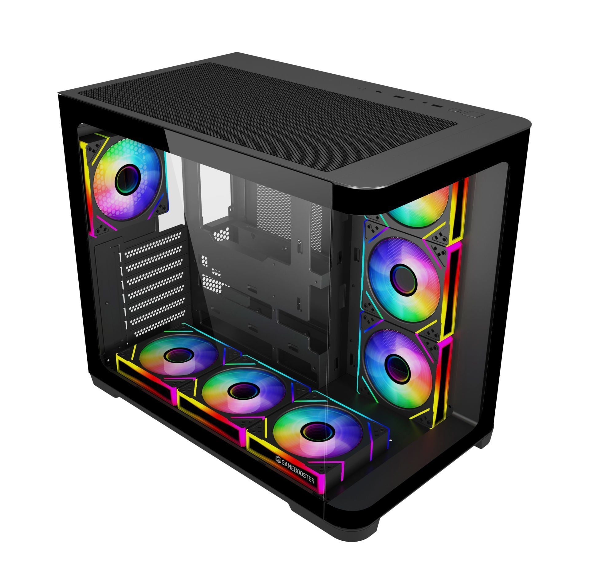 GAMEBOOSTER JBST-GBG2852B-850W 850W 80+ Bronze Siyah (Curved) Mid Tower ATX Kasa
