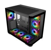 GAMEBOOSTER JBST-GBG2852B-850W 850W 80+ Bronze Siyah (Curved) Mid Tower ATX Kasa