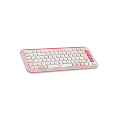 LOGITECH POP ICON COMBO, Rose-Beyaz, 920-013077, Kablosuz, Türkçe Q, Klavye Mouse Set