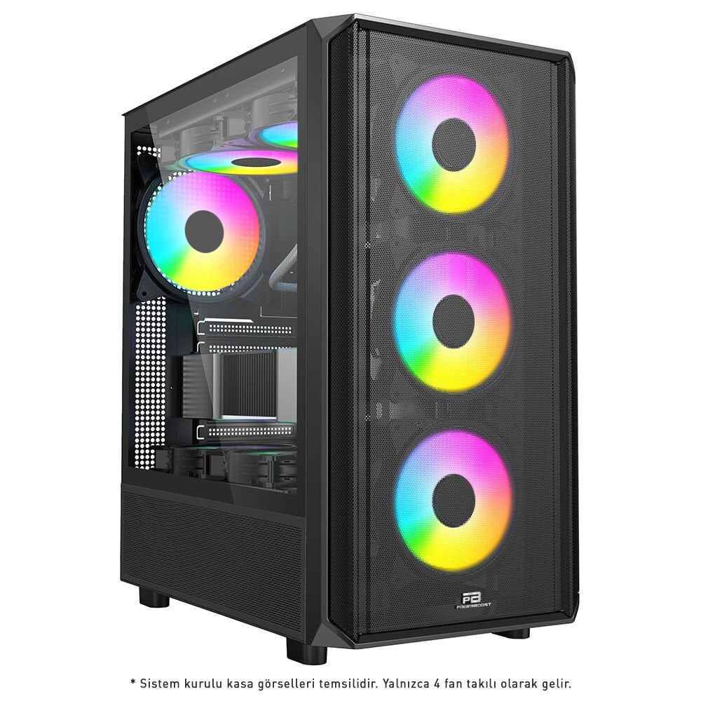 POWER BOOST JBST-PBP3602BB 850W 80+ Bronze Siyah Mid Tower ATX Kasa
