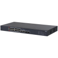 DAHUA DH-CS4218-16ET-240 18 Port Mbit 16 Port PoE+ 265W 2xCombo Uplink Cloud Managed Smart Switch