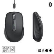 LOGITECH MX ANYWHERE 3S KOMPAKT OPTİK SENSÖRLÜ SESSİZ BLUETOOTH KABLOSUZ MOUSE SİYAH 910-006929