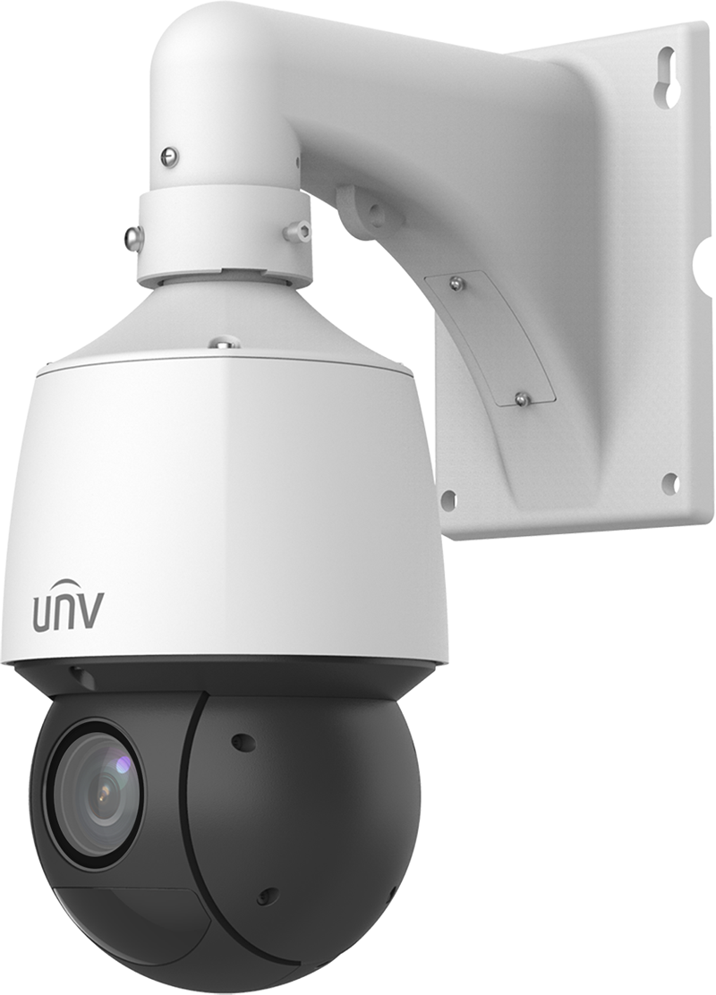 UNV IPC6424SR-X25-VF-B 4MP 4.8-120mm Motorize VF Lens 25X Optik Zoom 4'' Light Hunter 100m IR PTZ Dome IP Kamera