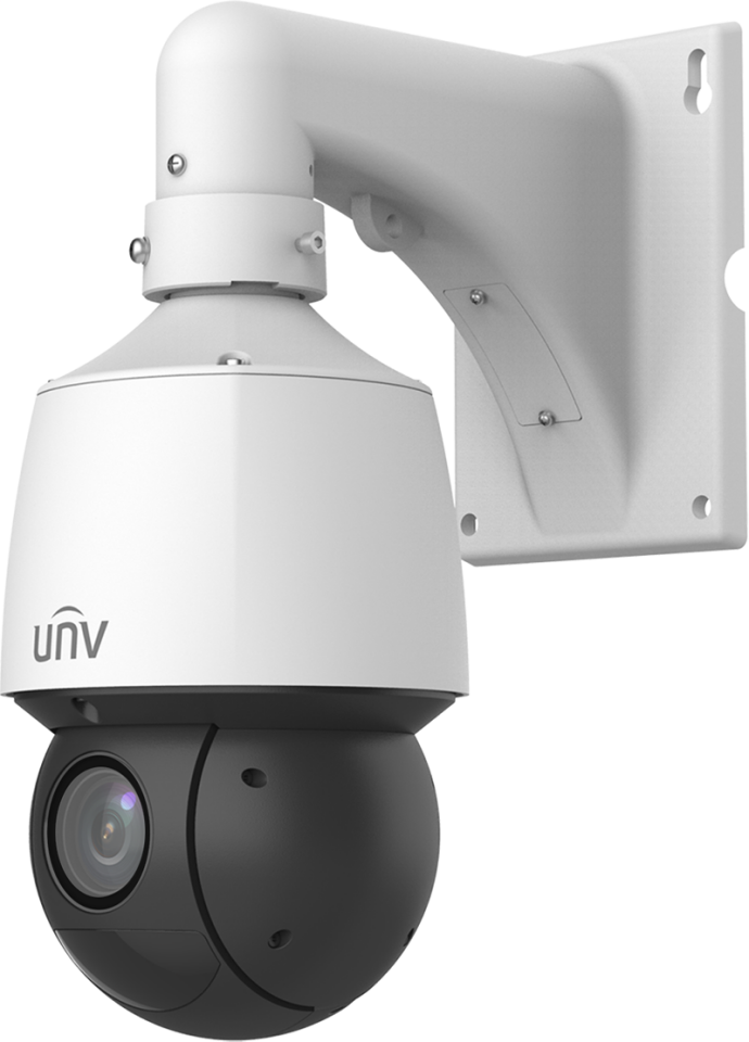 UNV IPC6424SR-X25-VF-B 4MP 4.8-120mm Motorize VF Lens 25X Optik Zoom 4'' Light Hunter 100m IR PTZ Dome IP Kamera