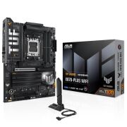 ASUS TUF GAMING X870-PLUS WIFI DDR5 8000MHZ 1XHDMI 2XUSB4 4XM.2 AM5 ATX (AMD AM5 9000/8000/7000 SERİLERİ İLE UYUMLU)