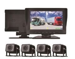 İNOX-9044 7'' 4 KAMERALI AHD KAYITLI SET