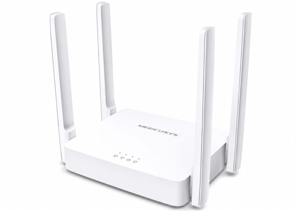 TP-LINK MERCUSYS AC10 4 Port 10/100Mbps AC1200 4 Anten Kablosuz Router Access Point