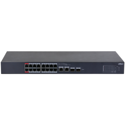 DAHUA DH-CS4218-16ET-135 18 Port Mbit 16 Port PoE+ 154W 2xCombo Uplink Cloud Yönetilebilir Smart Switch