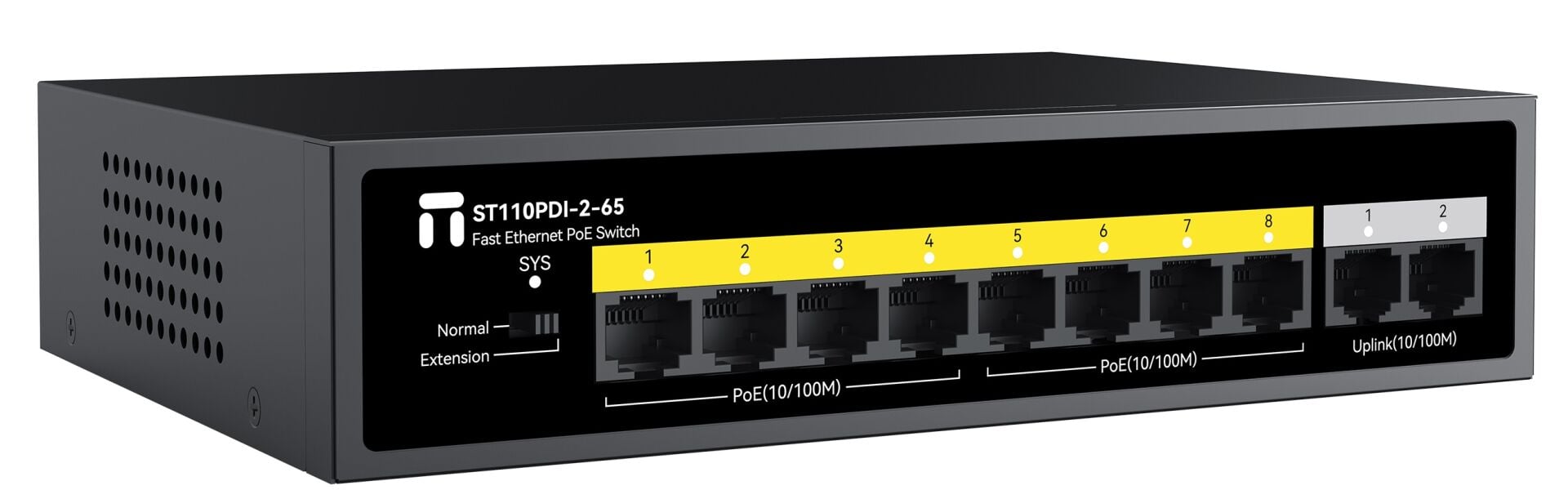 STONET ST110PDI-2-65 8PORT FE POE SWİTCH 65W