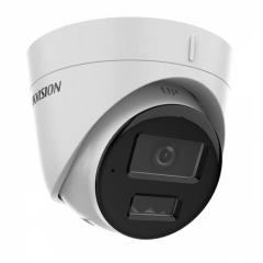 HIKVISION DS-2CD1323G2-LIUF 2Mpix, 2,8mm Lens, H265+, Hybrid Light,  30Mt Gece Görüşü, PoE, Mikrofonlu Dome IP Kamera