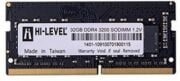 HI-LEVEL HLV-SOPC25600D4/32G 32GB (Tek Parça) DDR4 3200Mhz Notebook Bellek