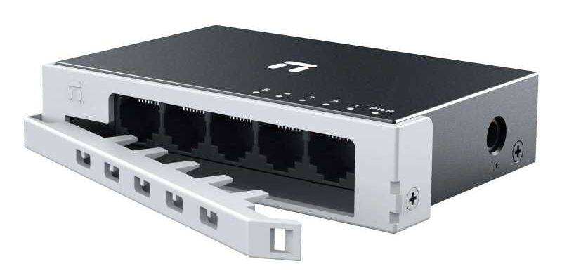 STONET ST105D 5 Port Fast Ethernet Switch- Emniyet Kilitli Metal Kasa